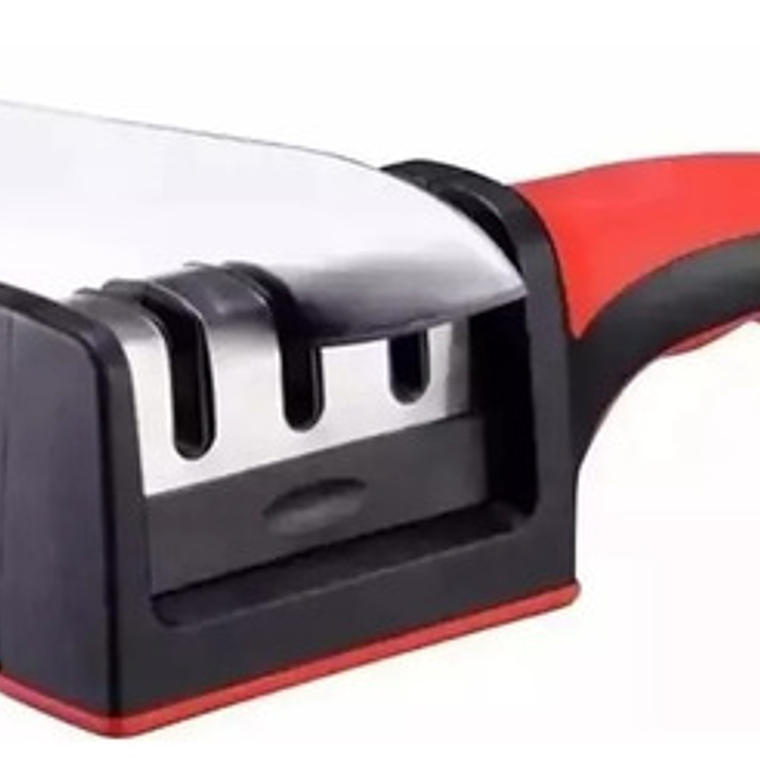 Afilador De Cuchillos Tijeras De 3 Filos De Acero Inoxidable 2
