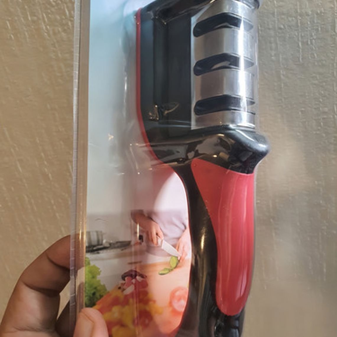Afilador De Cuchillos Tijeras De 3 Filos De Acero Inoxidable 7