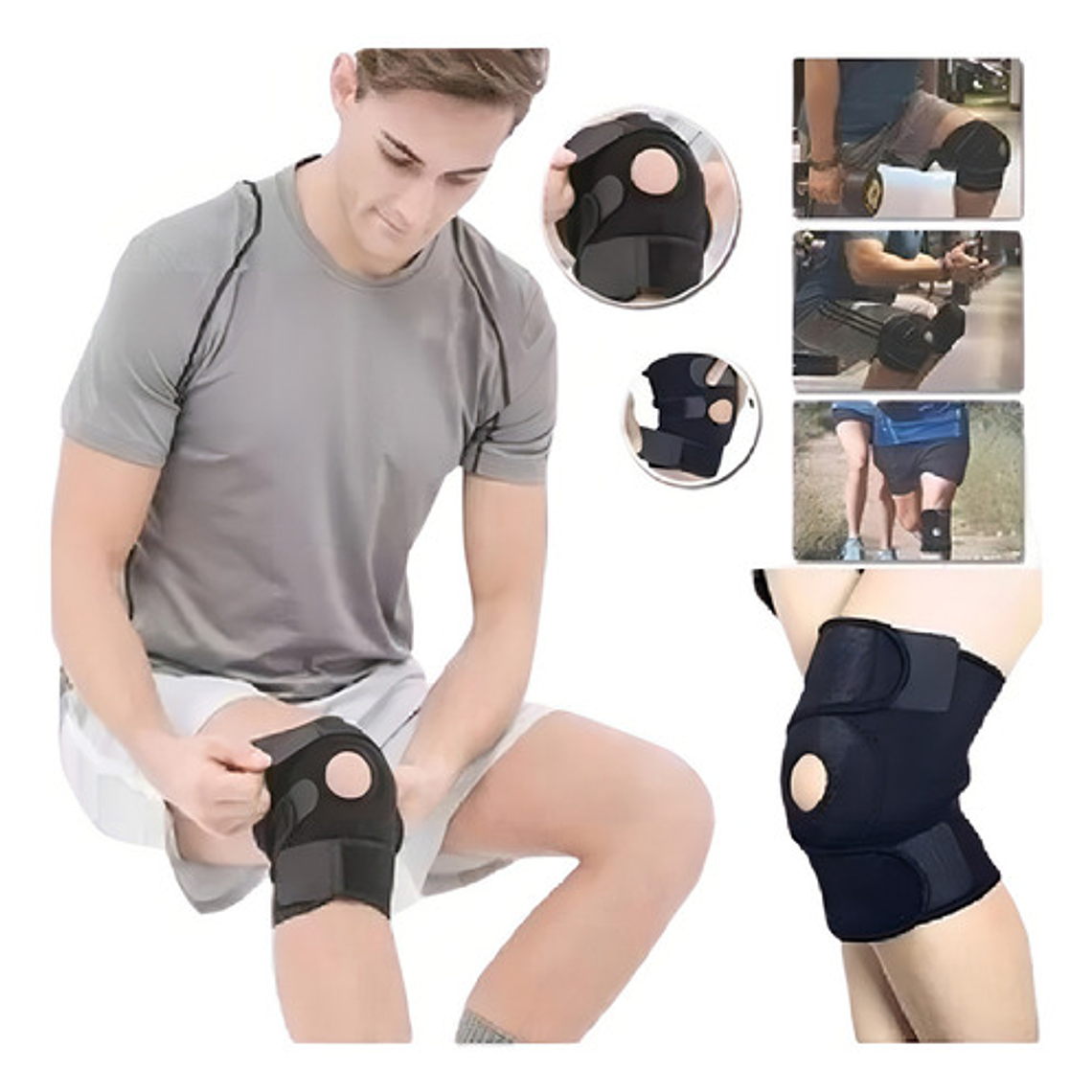 Rodillera Estabilizador De Rótula Ajustable Deroyal 4