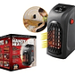 Calefactor Cerámico Handy Heater 400w Eléctrico Pared Negro Termostato - Miniatura 5