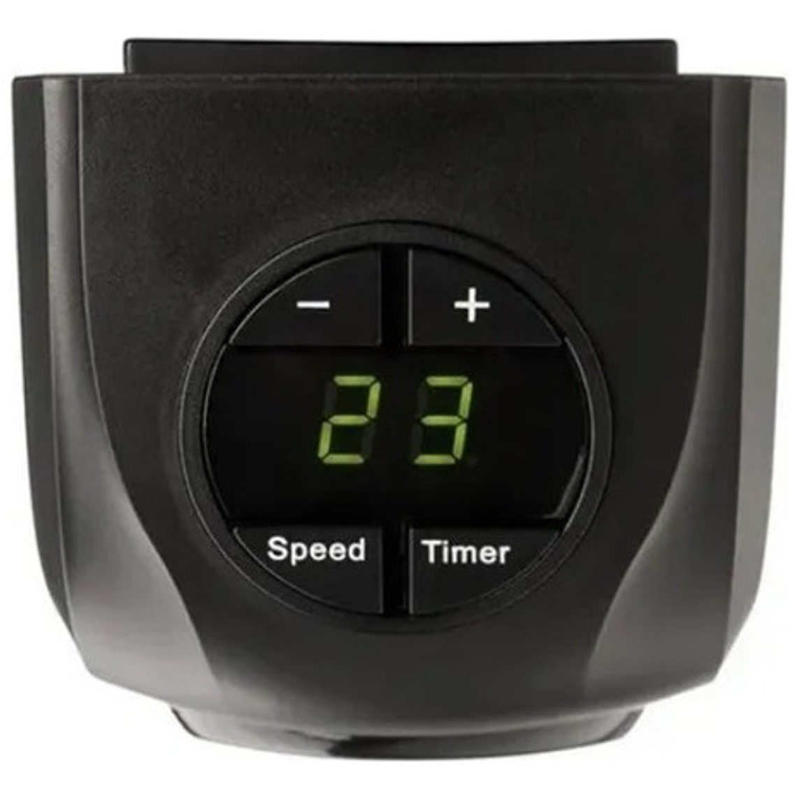 Calefactor Cerámico Handy Heater 400w Eléctrico Pared Negro Termostato 6