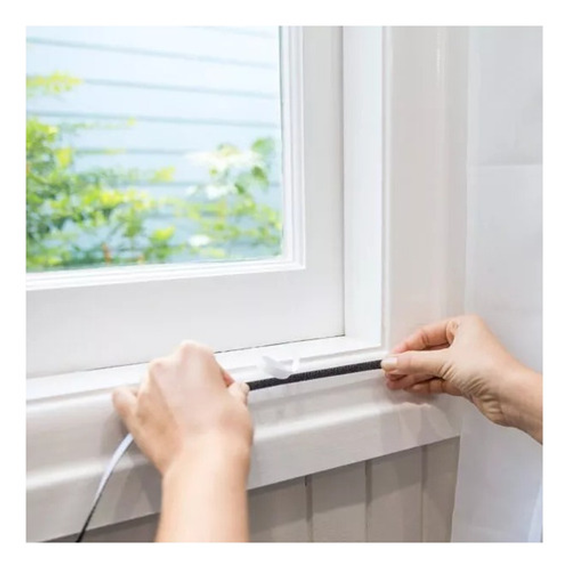 Malla Mosquitera Magnético Para Ventanas 150cm X 180cm  5