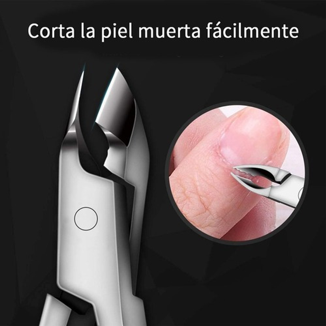 Cortador De Uñas / Cutícula / Manicura / Corta Cutícula 6