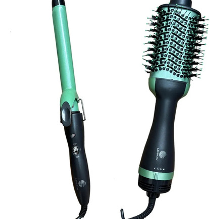 Cepillo Secador + Rizadora Aguacate Shine Therapy 4