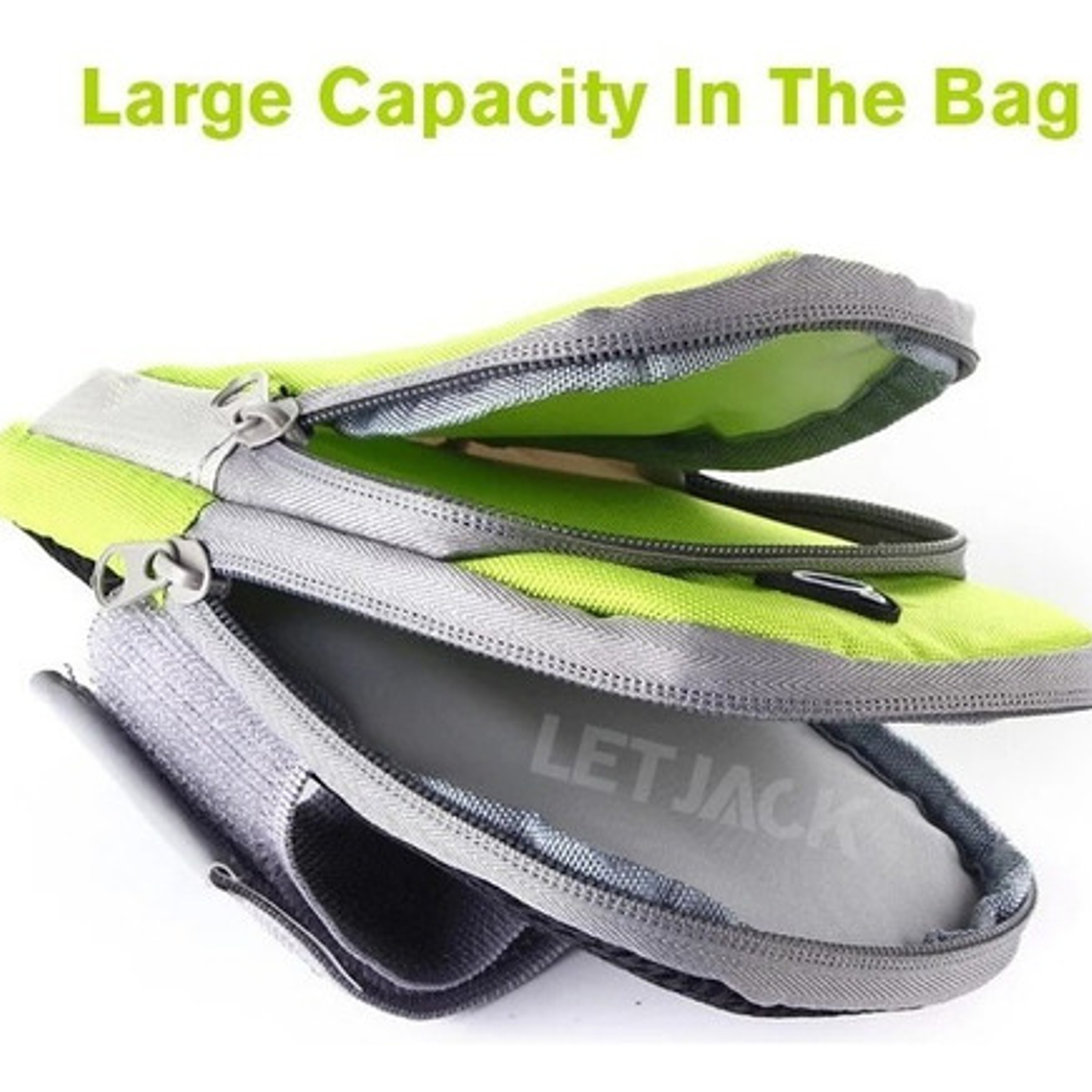 Bolso Deportivo Caribe Brazo Plateado Resistente Al Agua Para Teléfonos 6.8 Pulgadas 2