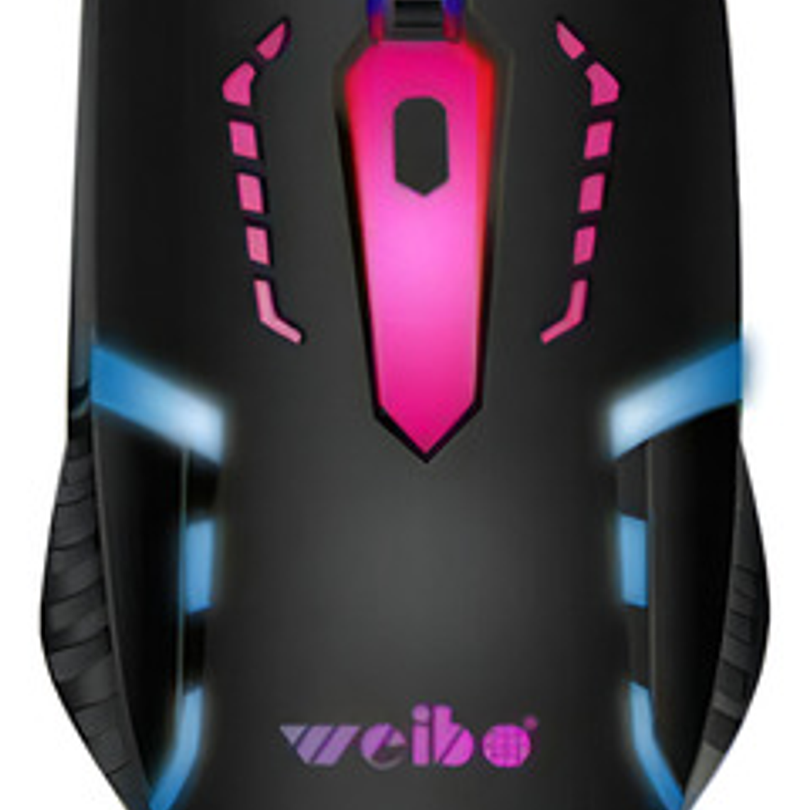 Mouse Gamer Weibo M-39 3200 Dpi 6 Botones Con Luces Usb Para Juegos 2