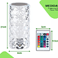 Lámpara Adorno Led Diamante Decoración Táctil - Miniatura 2