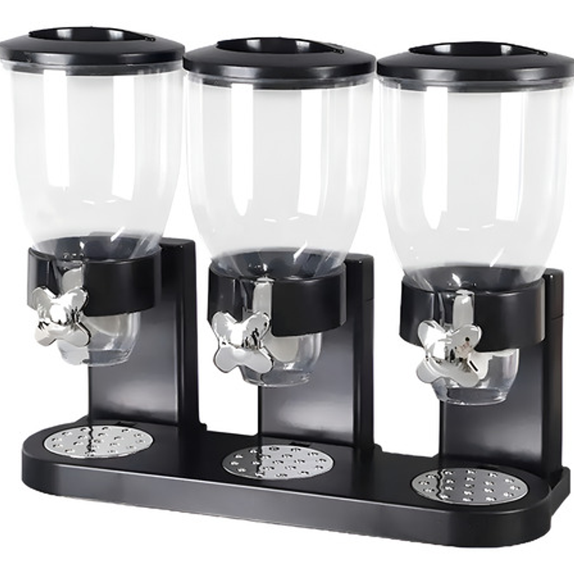 Dispensador Triple Cereal Granos Dulces Frutos Secos 2
