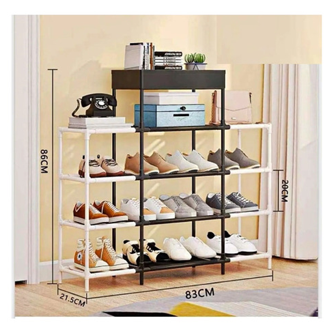 Organizador Colgante Para Armario Genérica 5 Niveles 2