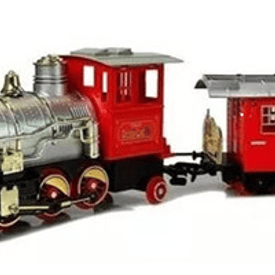 Tren De Navidad 50cm Decoración  Hogar