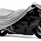 Funda Impermeable Globalhome Cubre Moto 130x230 Cm Gris Con Bolsa - Miniatura 1