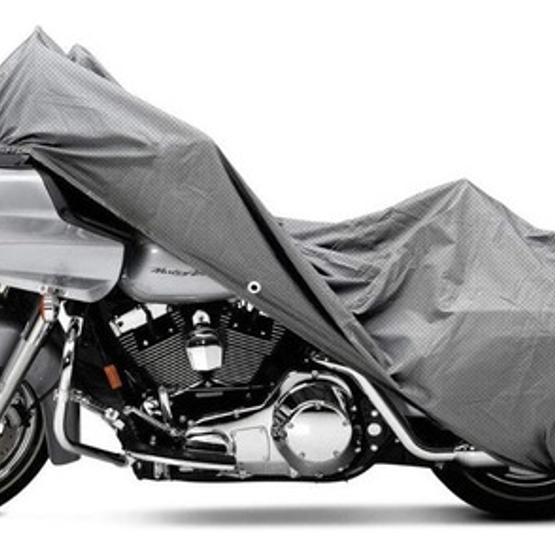 Funda Impermeable Globalhome Cubre Moto 130x230 Cm Gris Con Bolsa 3