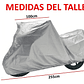 Funda Impermeable Globalhome Cubre Moto 130x230 Cm Gris Con Bolsa - Miniatura 5