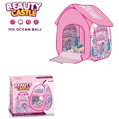 Carpa Infantil Piscina 100 Pelota Castillo Cute Juego Niños