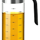 Aceitera Vinagrera Vidrio Csdfg 550ml Pico Vertedor No Gotea - Miniatura 1
