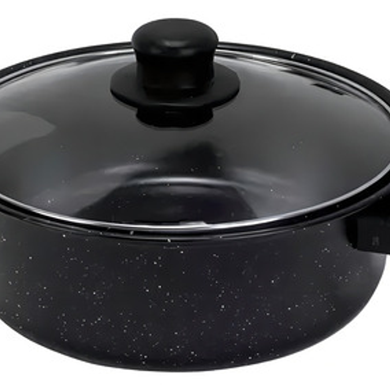 Set X 13 Piezas Batería Cocina Ollas Sartenes Antiadherentes Negro 2