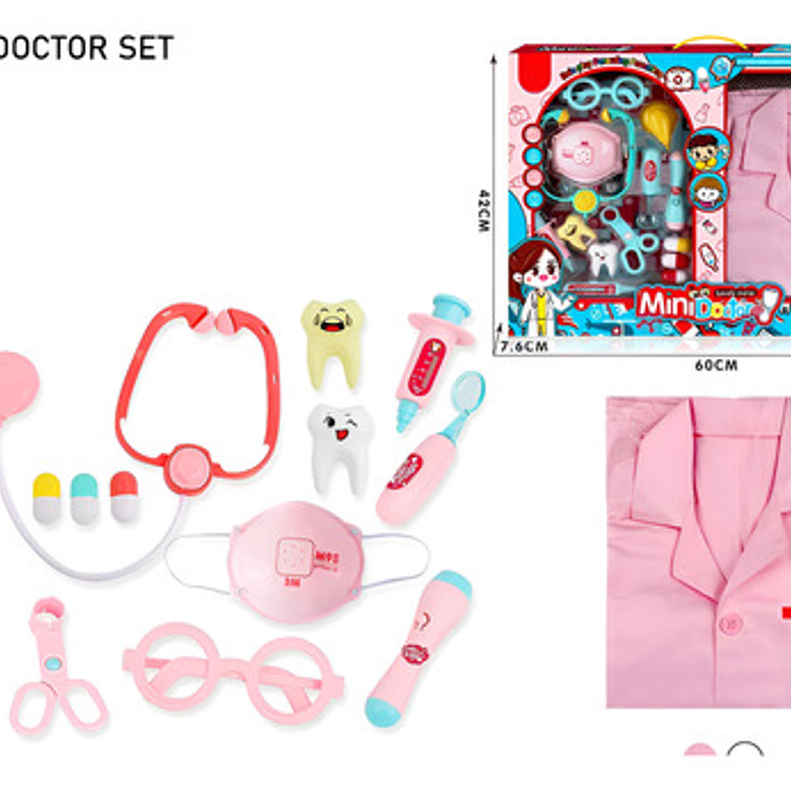 Juego Kit Medico Doctor Para Niños 1