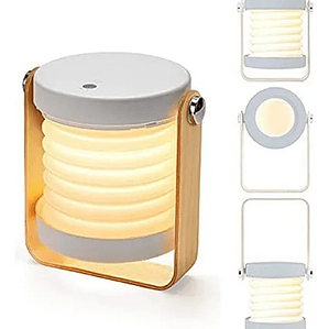 Luz Lectura Plegable Telescópica, Lámpara Linterna Colgante