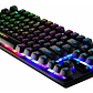 Teclado Aoas M-880 Qwerty Inglés Us Negro Semimecánico Retroiluminación Rgb - Miniatura 3