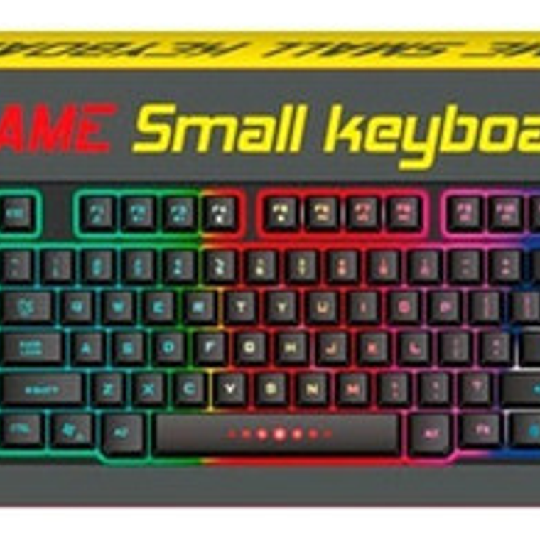 Teclado Aoas M-880 Qwerty Inglés Us Negro Semimecánico Retroiluminación Rgb 4