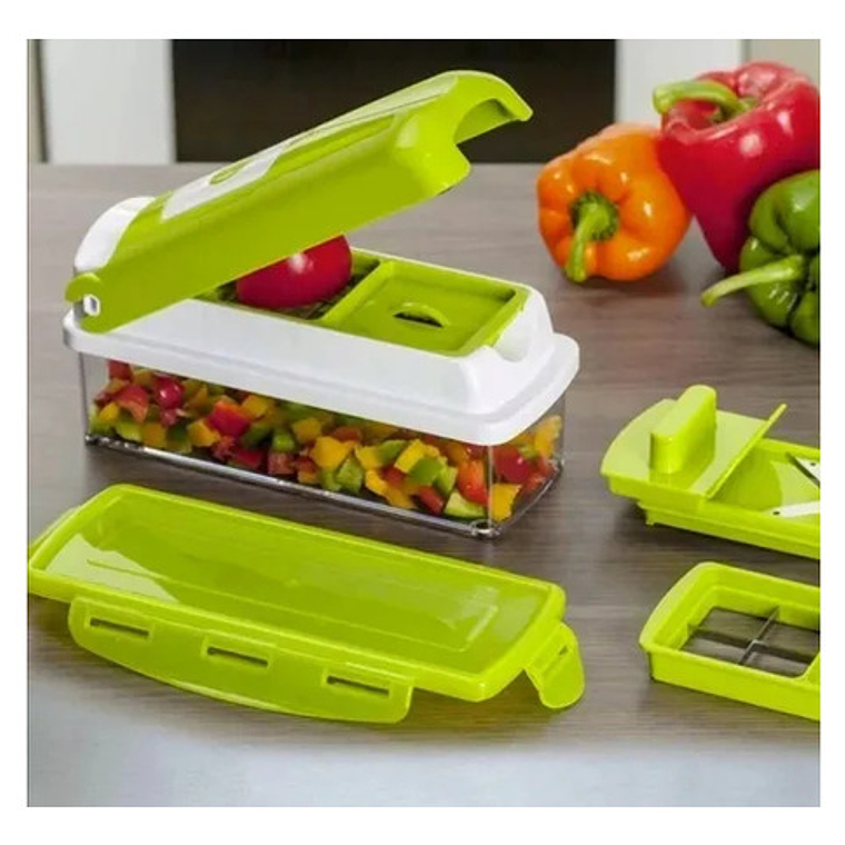 Rallador Picador Multiuso De Frutas Y Verduras 12 Pzs 4
