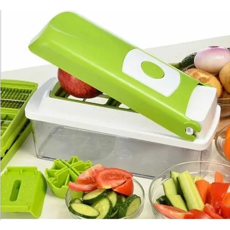Rallador Picador Multiuso De Frutas Y Verduras 12 Pzs 5