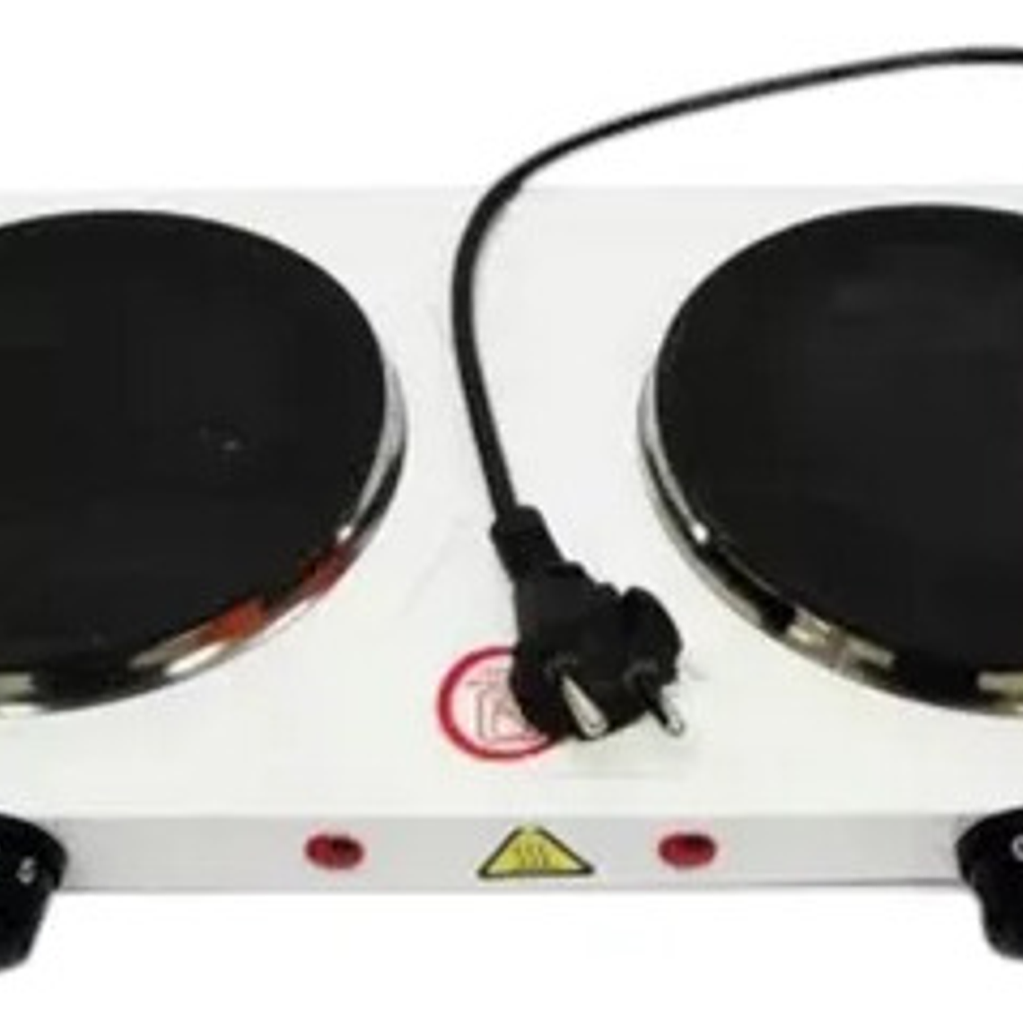 Cocina Encimera Eléctrica Portátil De 2 Platos Cocinilla 2