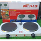 Cocina Encimera Eléctrica Portátil De 2 Platos Cocinilla - Miniatura 7