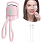Rizador De Pestañas Eléctrico De Larga Duración Carga Usb Color Rosa - Miniatura 1