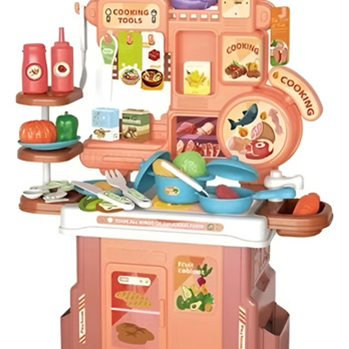 Set De Cocina Juguete Para Niños 46pcs 1