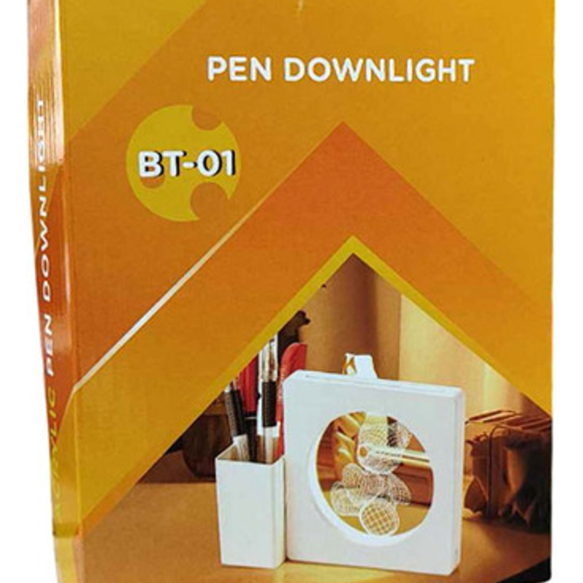 Organizador De Escritorio Porta Lapices Lampara 7