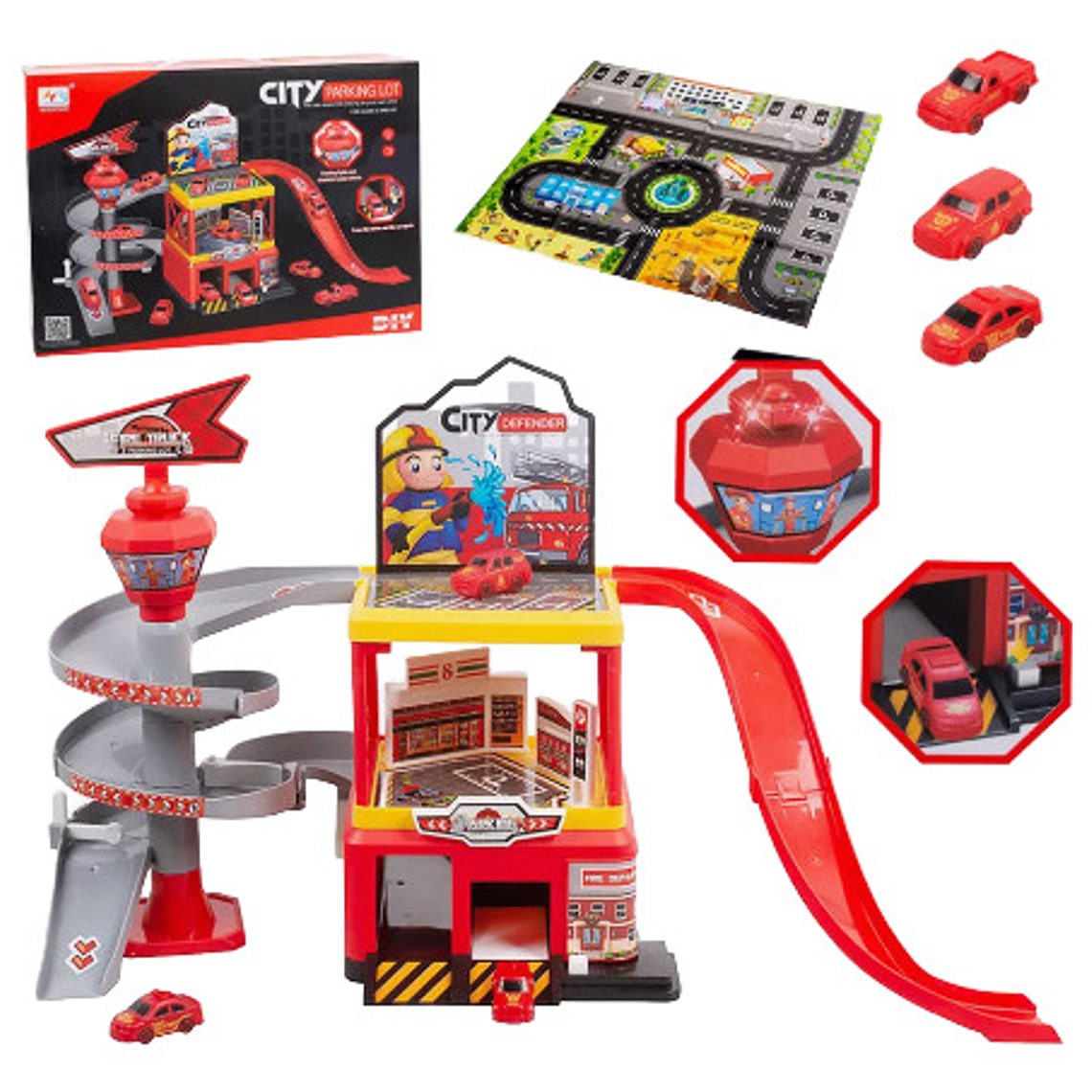 Pista De Carreras Juguete Interactivo Para Niños 6