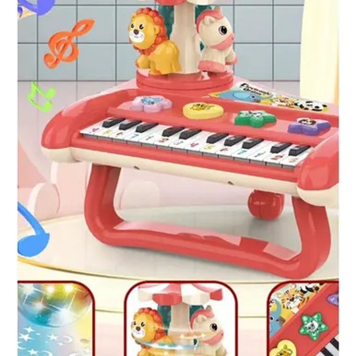 Piano Musical Bebes Instrumento Juguete Para Niños 2