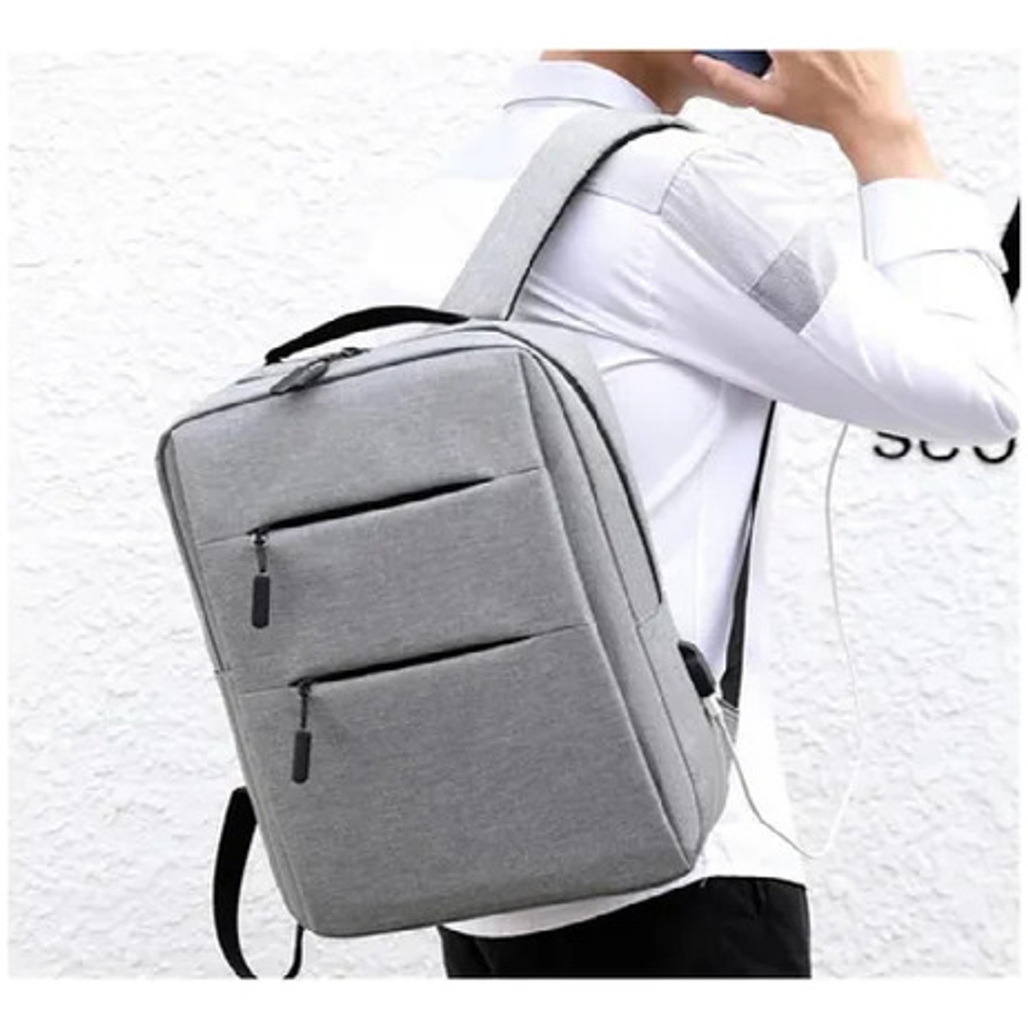 Mochila Antirobo Notebook Ejecutiva 1