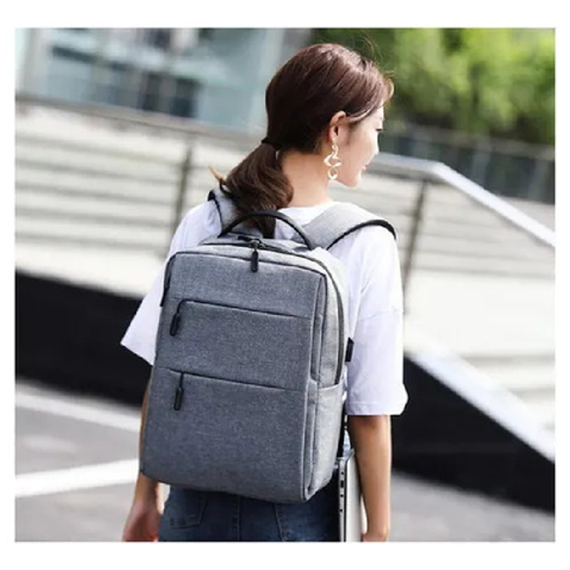 Mochila Antirobo Notebook Ejecutiva 2