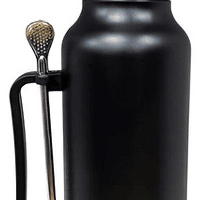 Termo Matero 1.3 Litros Acero Inoxidable + Mate Y Bombilla