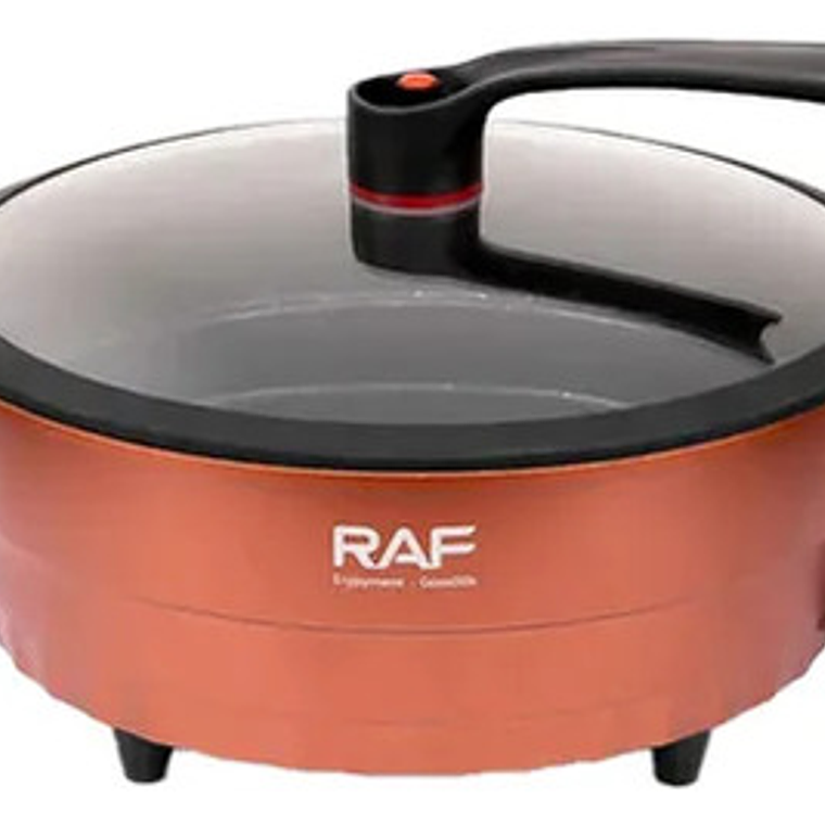 Olla Eléctrica Multifunción 6l 1350w R.5428l Raf Naranaja 2