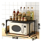 Rack Estante Microondas Organizador Cocina Ahorra Espacio - Miniatura 2