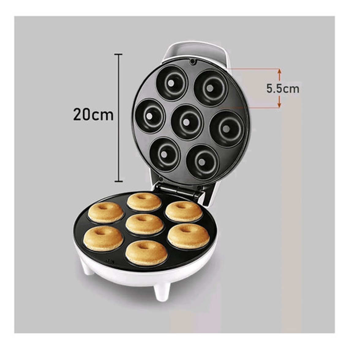 Maquina Para Mini Donas Postres Donuts 7 Donas 3