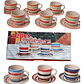 Set De Tazas 12 Piezas Colores - Miniatura 2