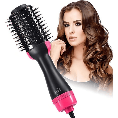 Cepillo Cabello Electrico Cepillo Secador Peine 2 En 1