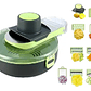 Cortador De Verduras Multifuncional Manual 9 En 1 - Miniatura 1