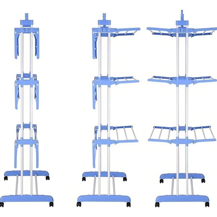Tendedero Secador De Ropa Perchero Colgador Organizador 3