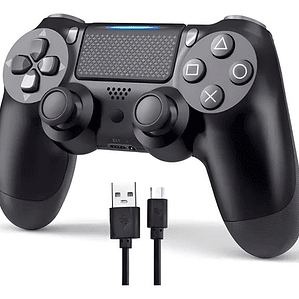 Control Inalámbrico Compatible Con Ps4 Color Negro