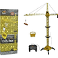 Mega Grua Eléctrica De Juguete Alámbrico 128cm Control - Miniatura 2