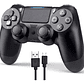 Control Inalámbrico Compatible Con Ps4 Color Negro - Miniatura 1