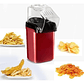 Maquina Cabritas Popcorn 1200w 3 Minutos Libre De Aceite Rojo - Miniatura 3