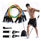 Set Banda Elástica Resistencia Sport Fast 11 Piezas Ejercicio - Miniatura 2