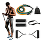 Set Banda Elástica Resistencia Sport Fast 11 Piezas Ejercicio - Miniatura 2