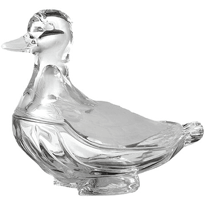 Bombonera Azucarero Caramelera Vidrio Cristal